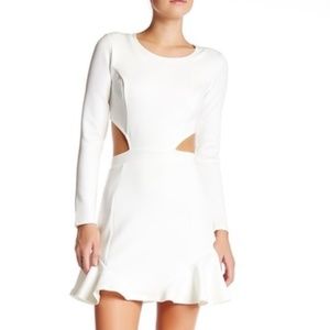 Lovers + FRIENDS White cutout dress